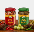Combo Pickle Pack – Lal Mirch Bharwa & Amla Hari Mirch