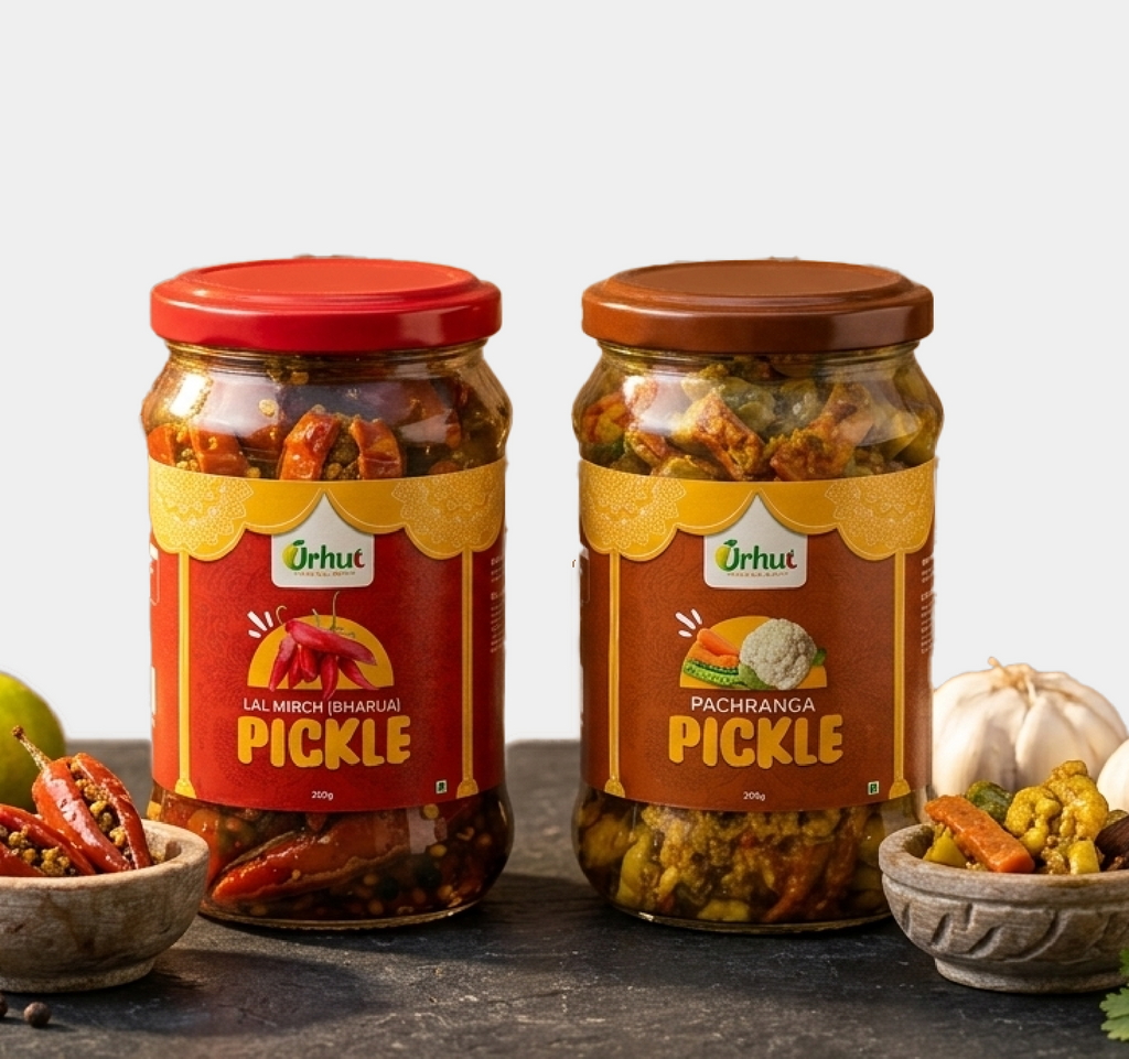 Lal Mirch Bharwa & Mix Veg (Panchranga) (250g + 250g)
