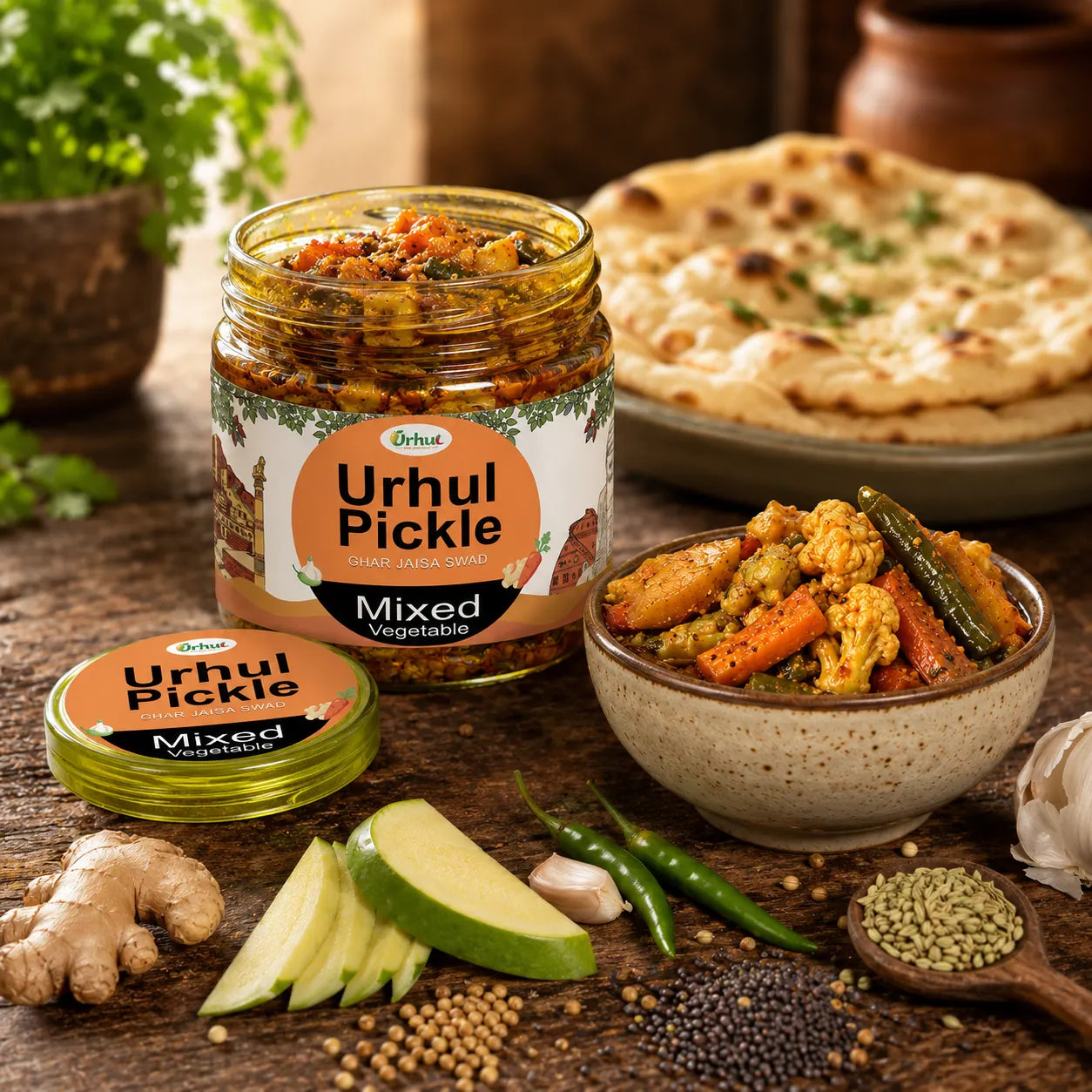 Mix Vegetable Achar (Panchranga)