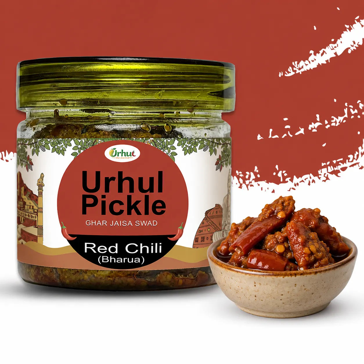 Lal Mirch Achar (Bharua)